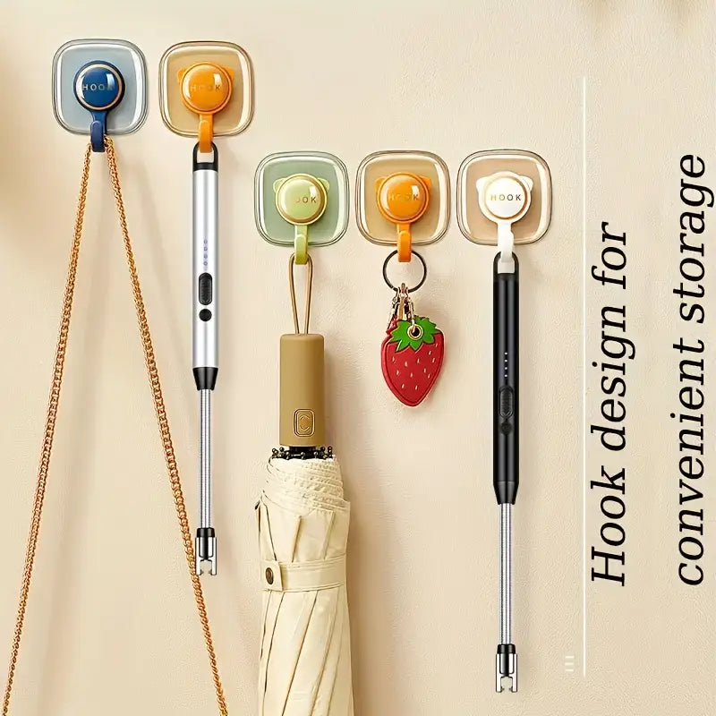 🔥 ⚡(Pack of 2) Rechargeable Electric Flexible & Windproof Lighter 🔥 ⚡